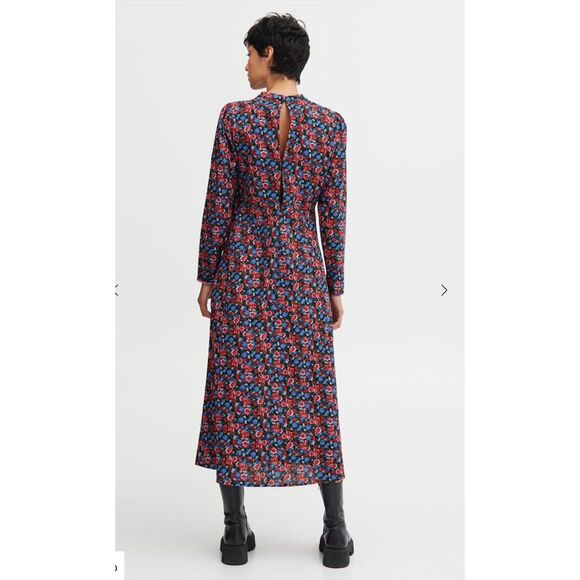 ICHI Ixranja floral dress - Picture 2 of 5